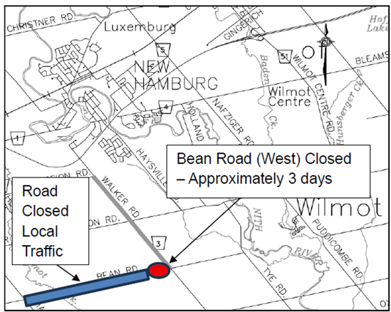 Bean Road closure